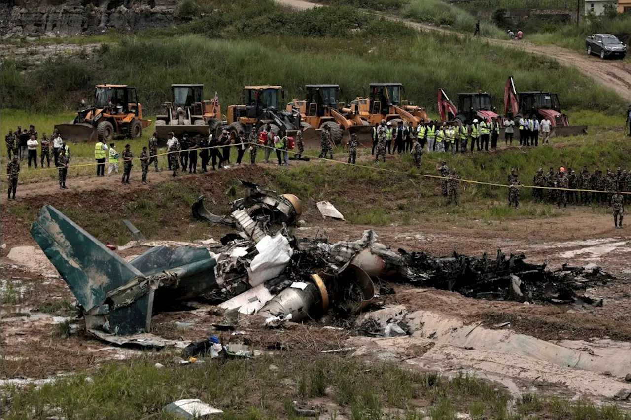 Nepal plane crash at Kathmandu airport kills 18