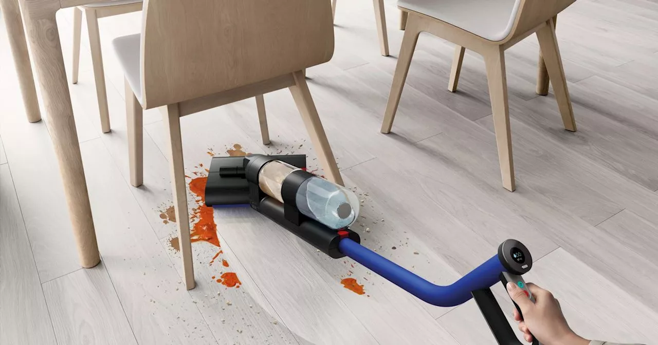 Dyson unveils wet floor cleaner which will banish the use of a mop and bucket