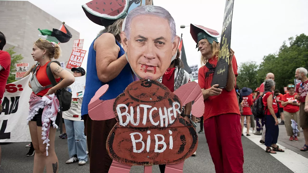 Discours de Netanyahu au Congrès américain: des milliers de manifestants se sont rassemblés pour protester