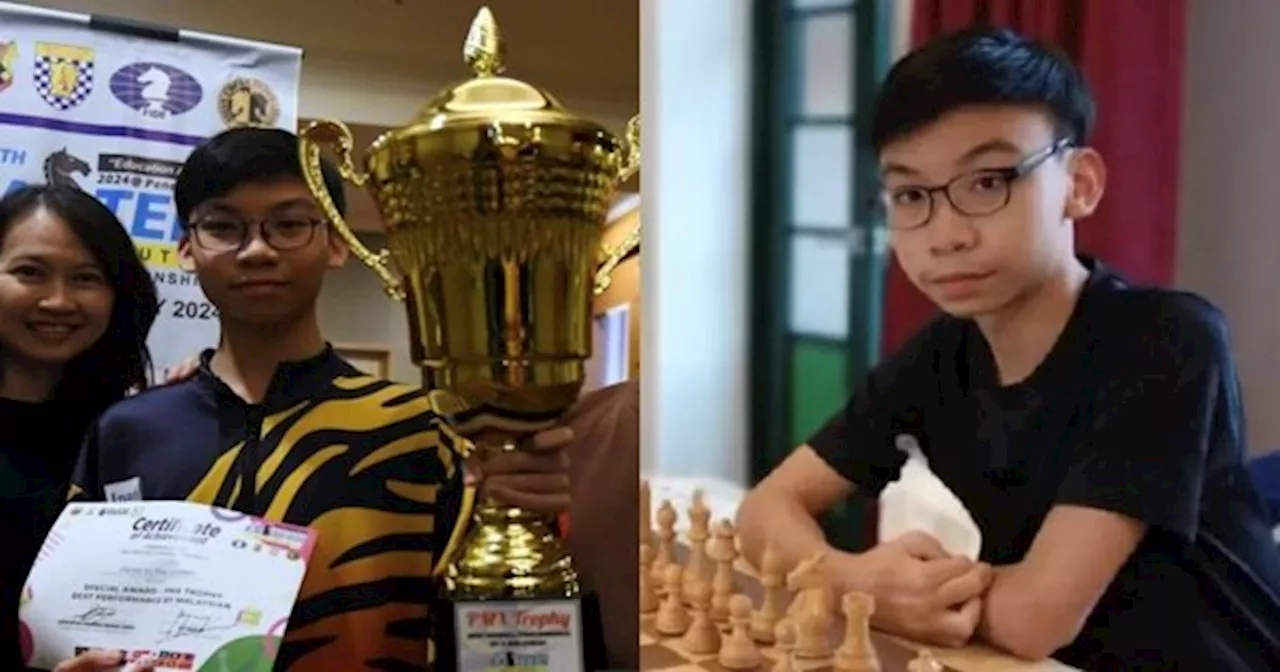 Kenali Poh Yu Tian, Pencatur Termuda Negara Yang Dinobat Sebagai 'International Master'