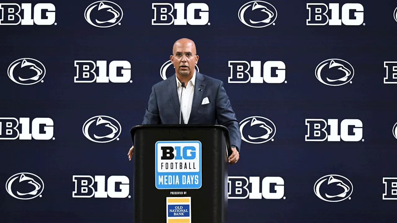 Penn State Football Coach James Franklin Sets Nittany Lions' 2024 Mission Statement