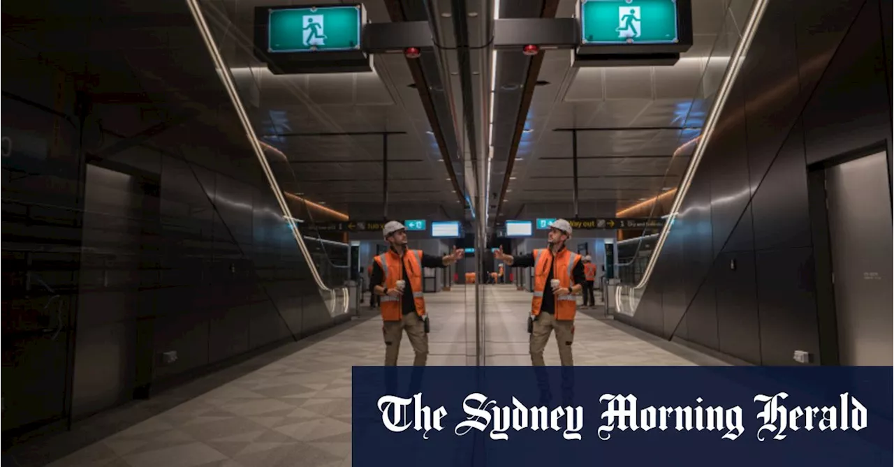 What became the greatest threat to this new Sydney metro train station