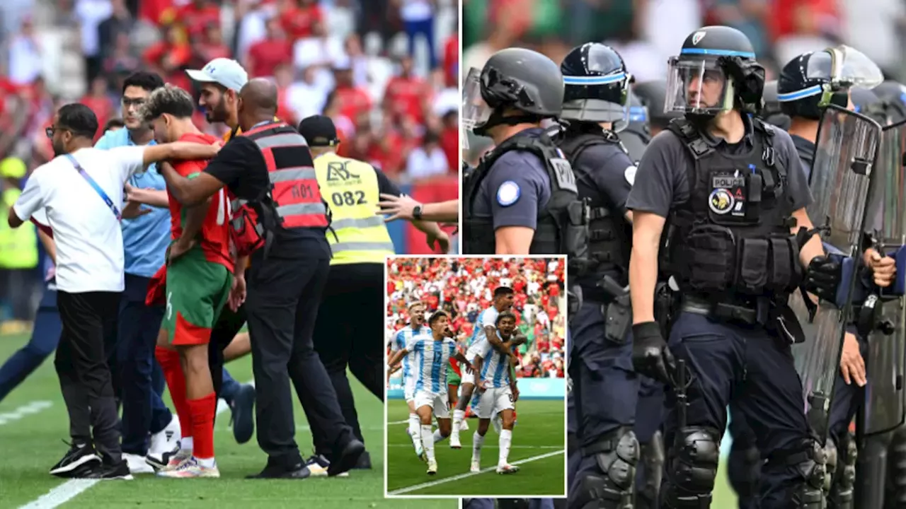 Fans call Argentina vs Morocco 'rigged' after what happened at end of Olympic game