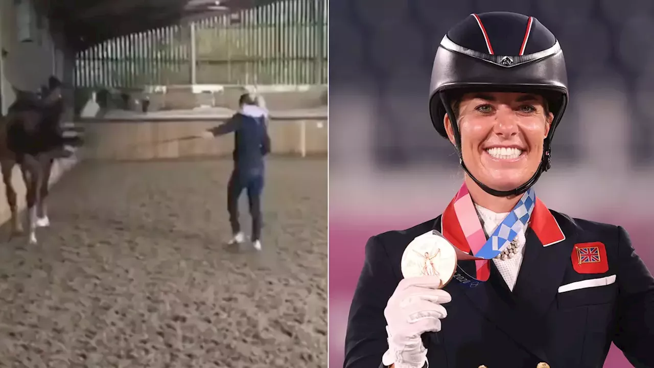 Video of Team GB Olympian whipping horse aired on Good Morning Britain after withdrawing from 2024 Games