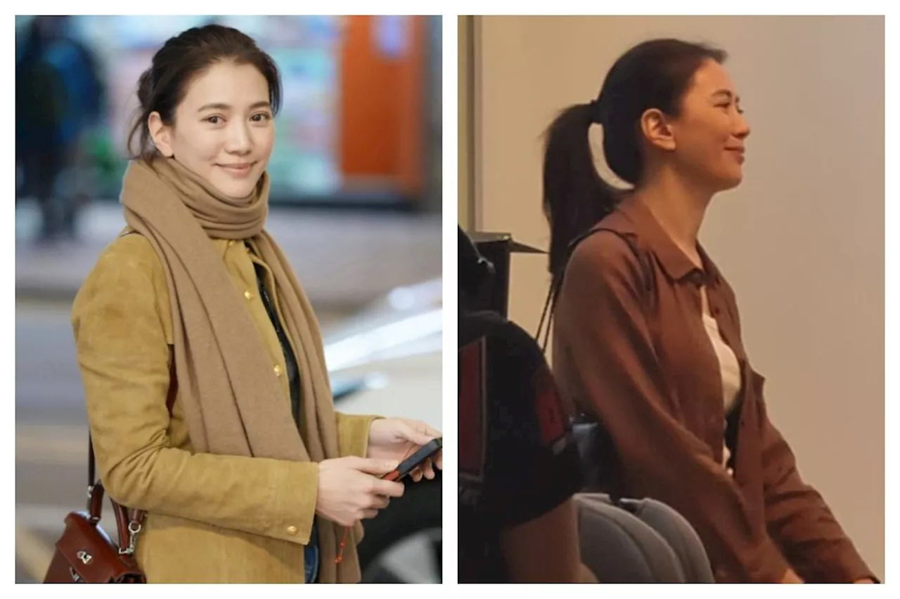 HK actress Anita Yuen spotted filming a new movie at KL shopping mall