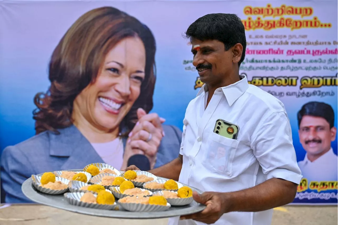 Indian priests invoke heavenly powers for Kamala Harris