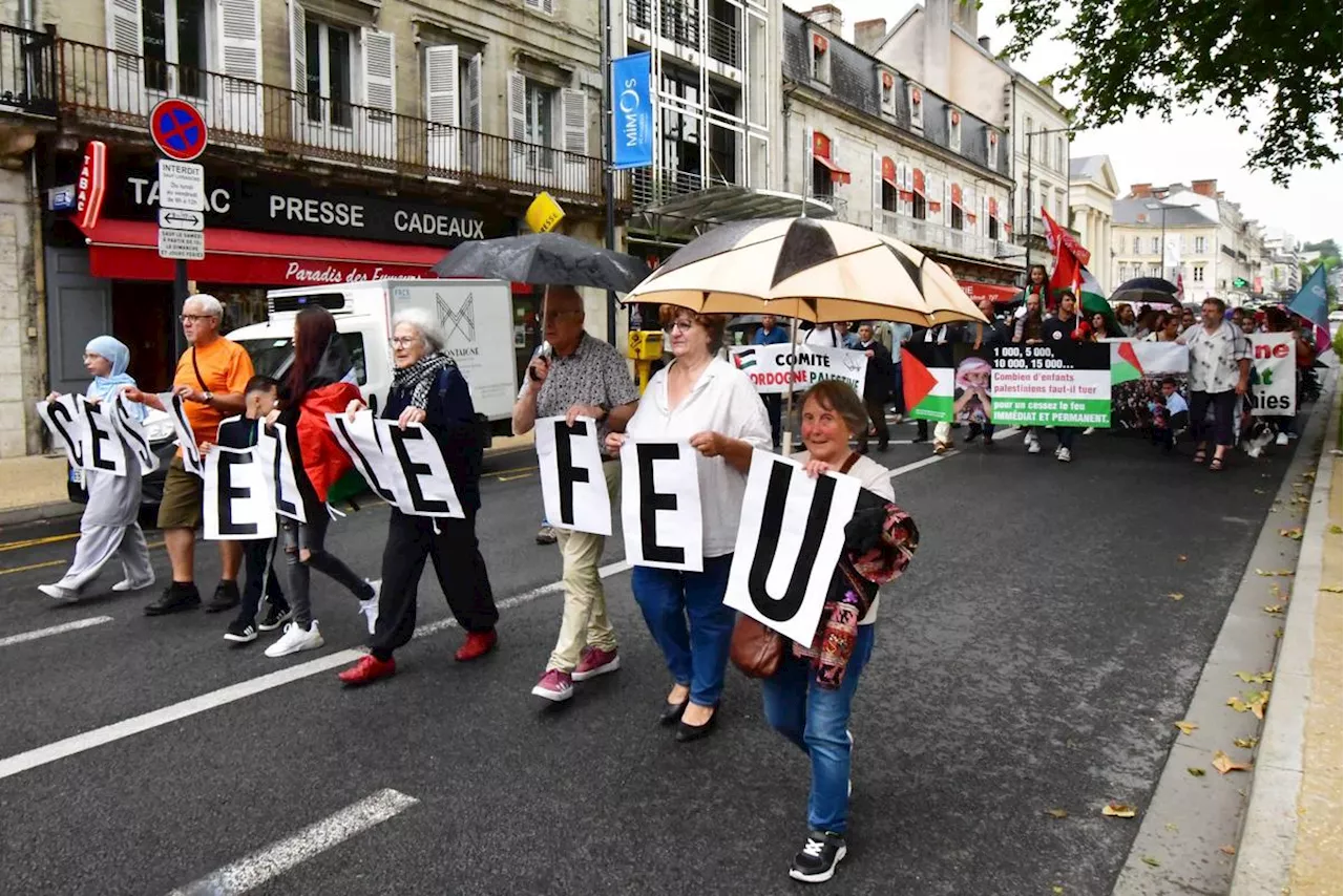 Guerre Israël-Hamas : un rassemblement à Périgueux en soutien à la Palestine