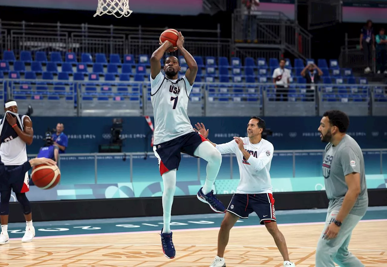 JO 2024. Basket : Les Américains découvrent l’impressionnant et « énorme » stade Pierre-Mauroy de Lille