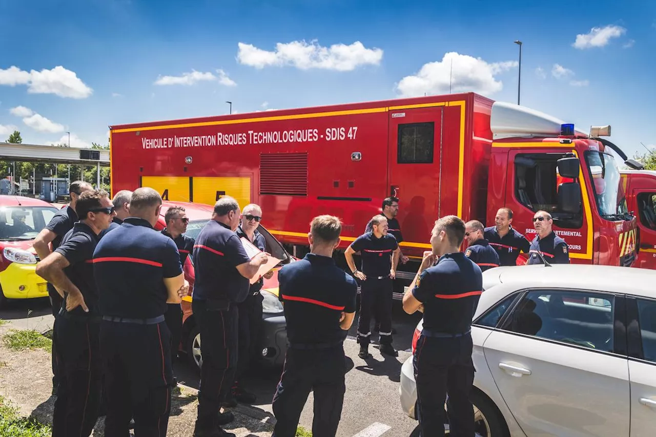 Près de 100 pompiers lot-et-garonnais mobilisés pour les Jeux olympiques