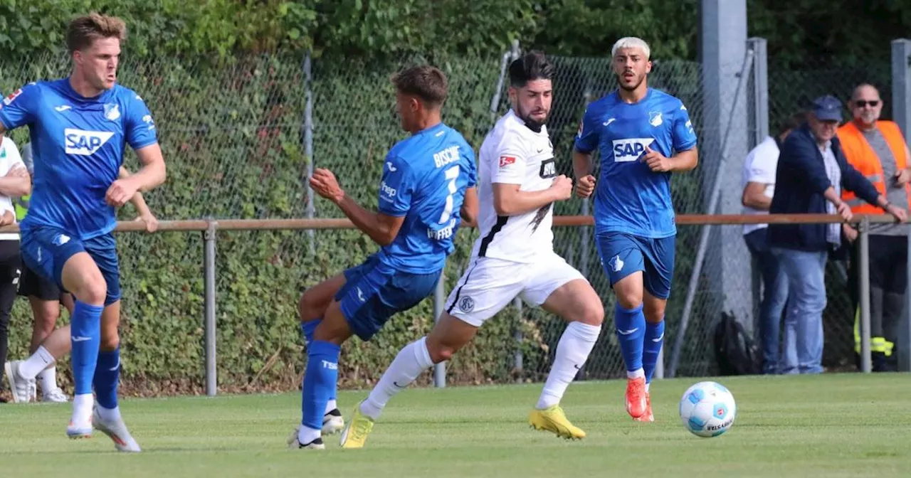 Fußball-Zweitligist SV Elversberg verliert bei der TSG 1899 Hoffenheim 1:3