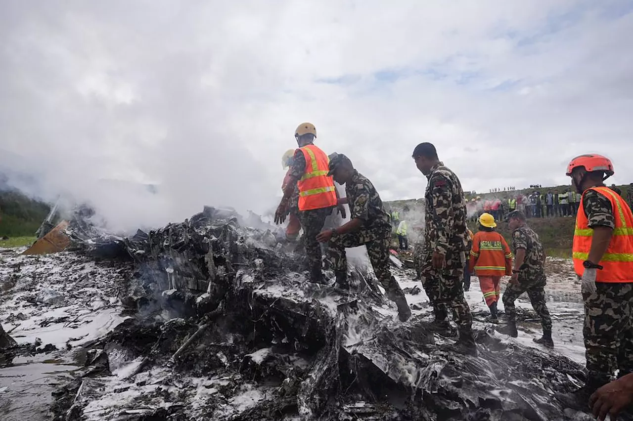 Nepal: 18 Tote bei Flugzeug Absturz in Kathmandu