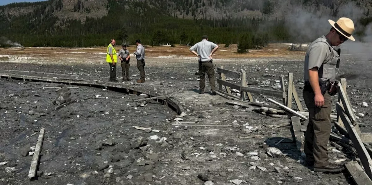 Yellowstone: Geysir im Biscuit Basin explodiert plötzlich