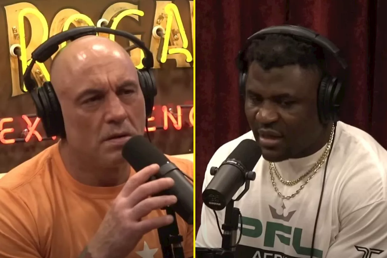 Francis Ngannou opens up about the death of 15-month-old son during emotional interview with Joe Rogan...