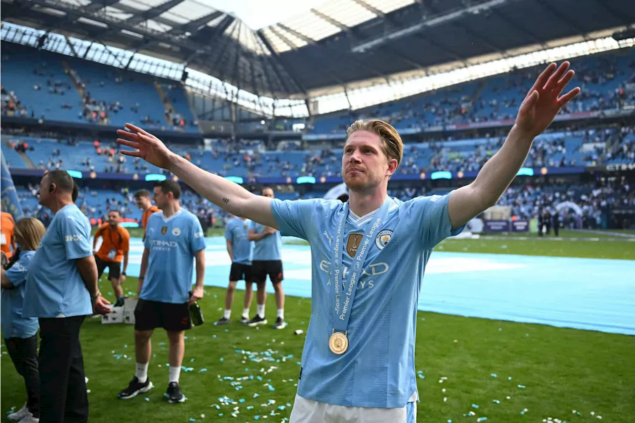 De Bruyne won’t be leaving Man City says Guardiola