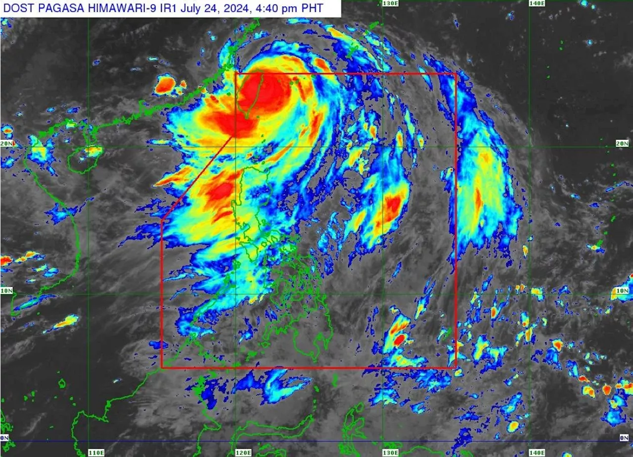 'Carina' now a super typhoon as it moves to Taiwan -- Pagasa