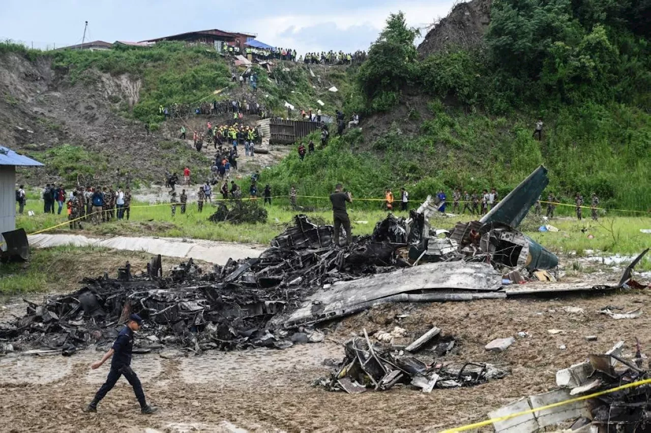 Plane crashes in Nepal, all but pilot dead