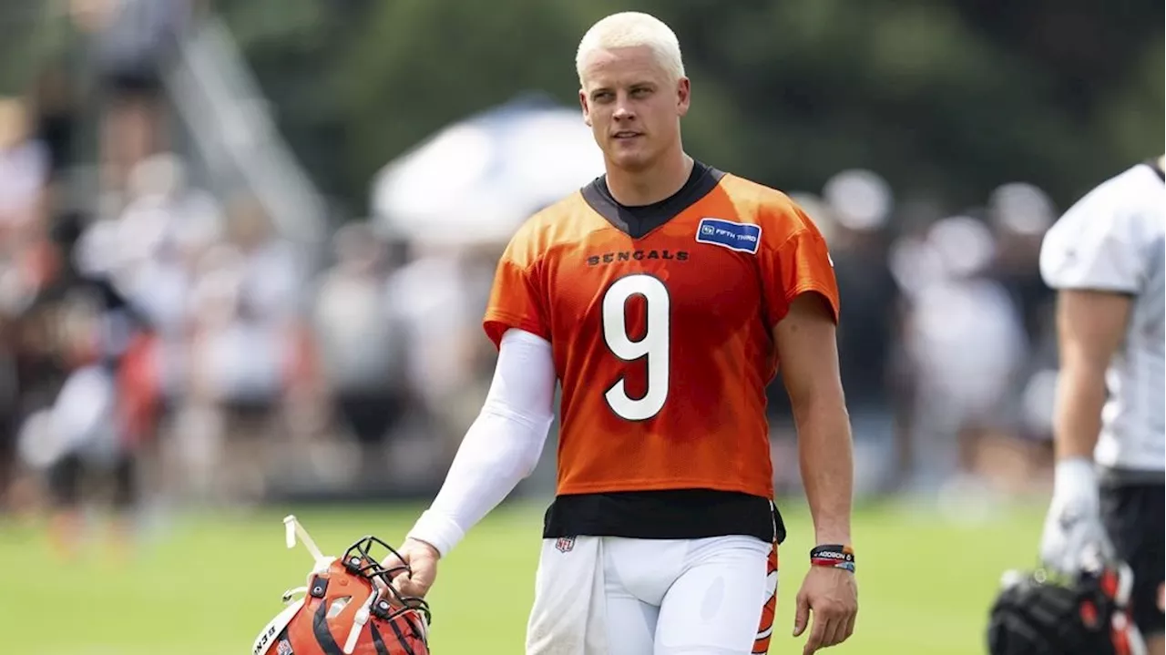 Bengals QB Burrow says his wrist feels good as training camp opens