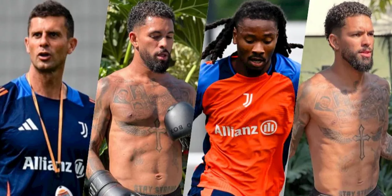 Douglas al top, Thuram brilla in ritiro: sono già sul ring Juve, Motta sorride