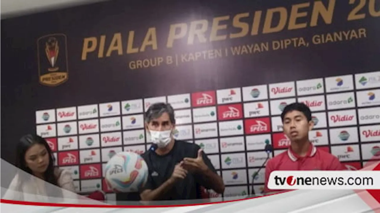 Bali United Terancam Tersingkir dari Piala Presiden 2024, Teco Salahkan VAR