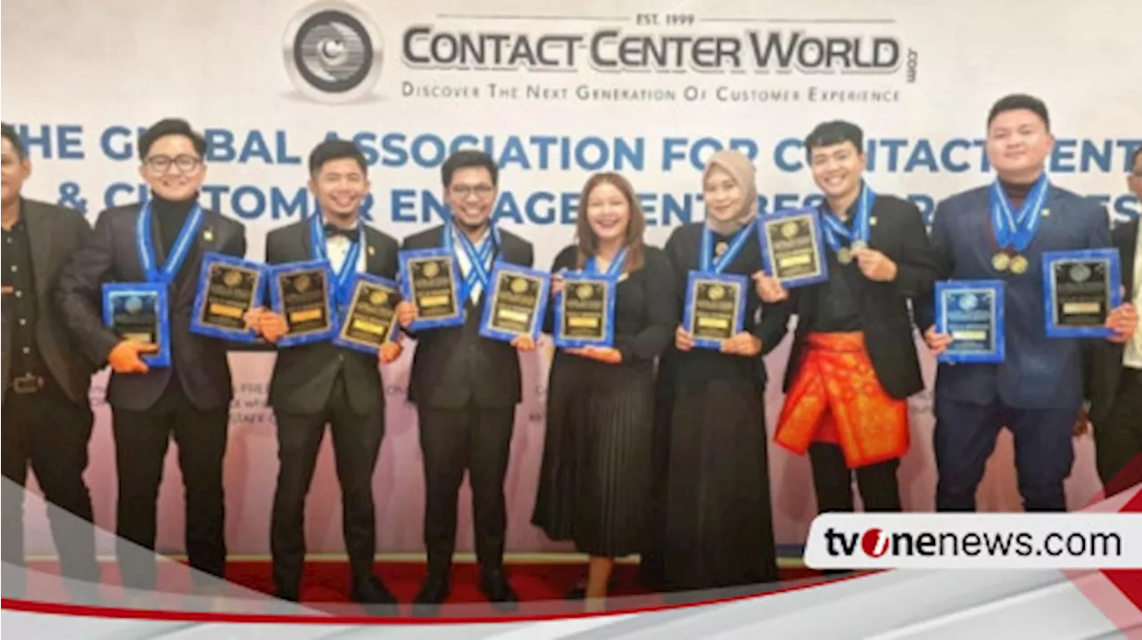 Contact Center PLN 123 Raih Penghargaan 14 Medali di Ajang Global Contact Center World Awards