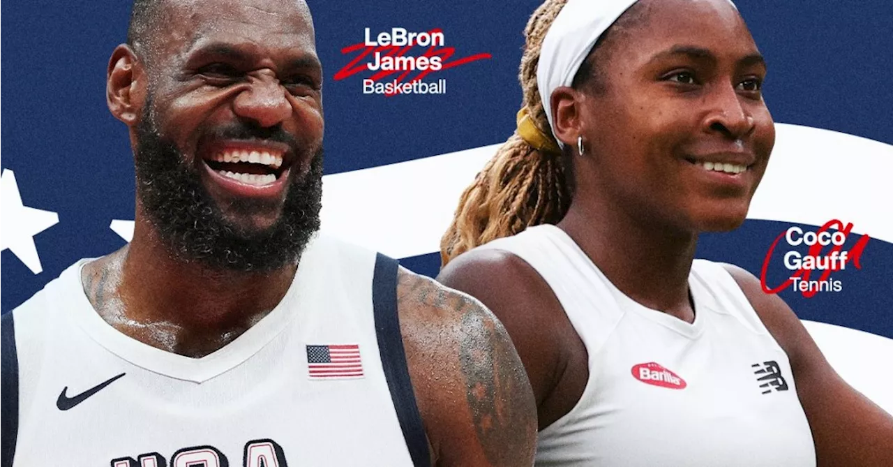 Ao lado de LeBron James, Coco Gauff será porta-bandeira dos EUA em Paris