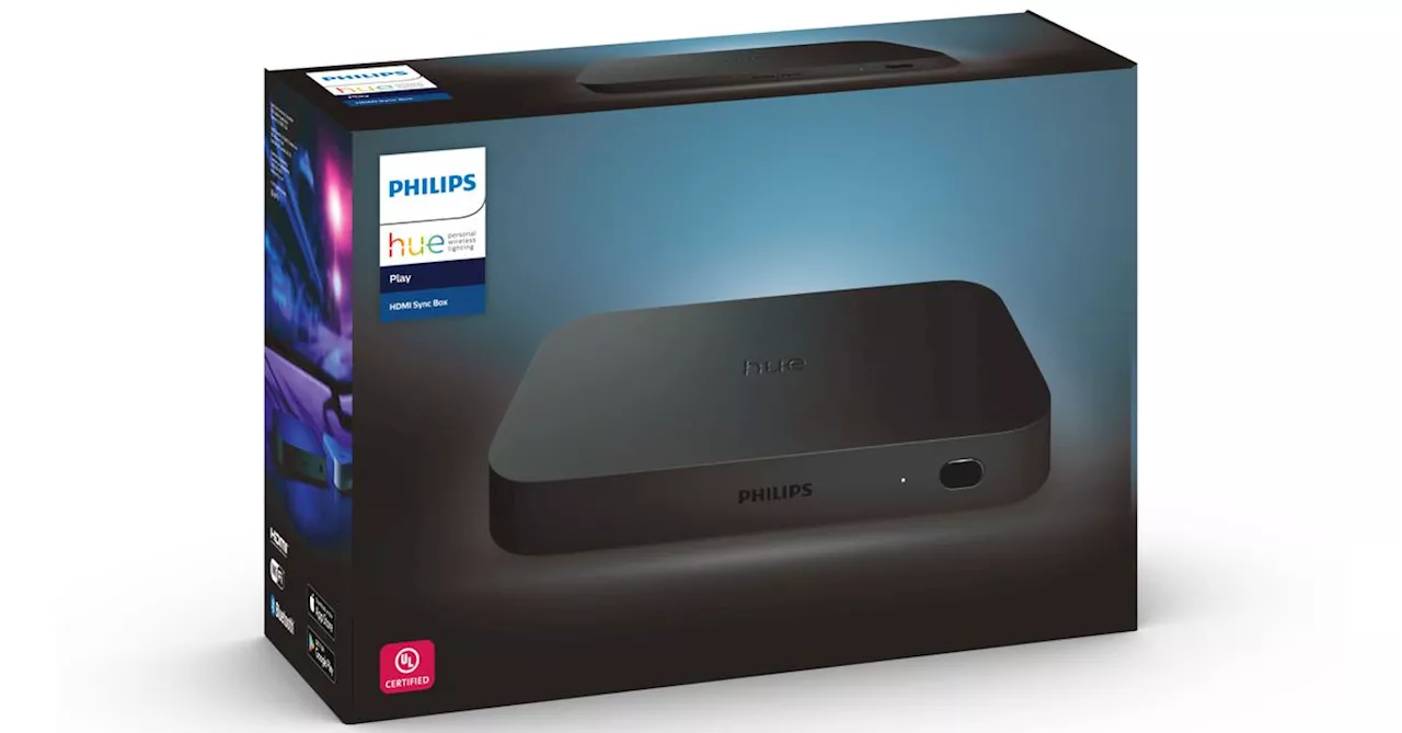 Philips Hue TV sync box now supports HDR10+ and Dolby Vision