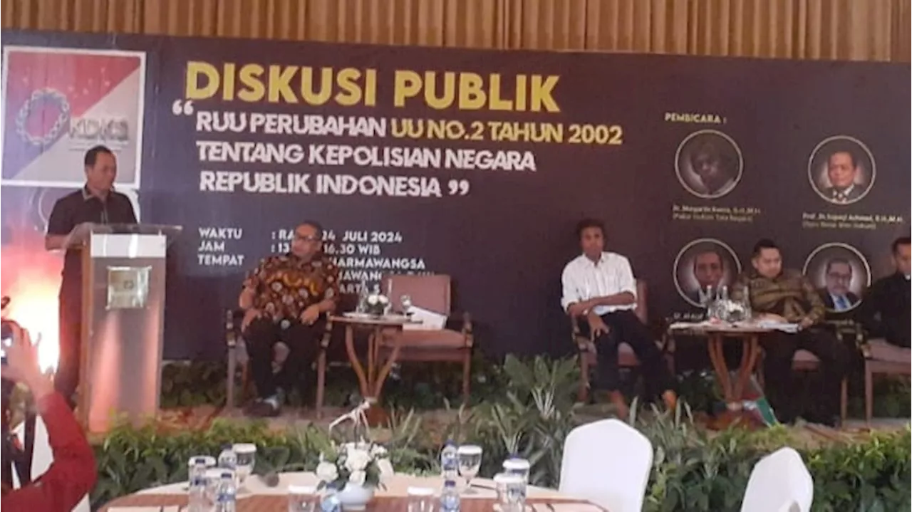 Guru Besar Ilmu Hukum Minta RUU Polri Didiskusikan dengan Melibatkan Masyarakat