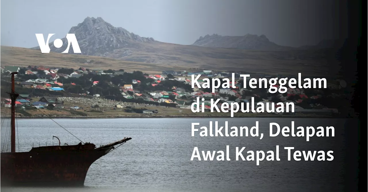 Kapal Tenggelam di Kepulauan Falkland, Delapan Awal Kapal Tewas