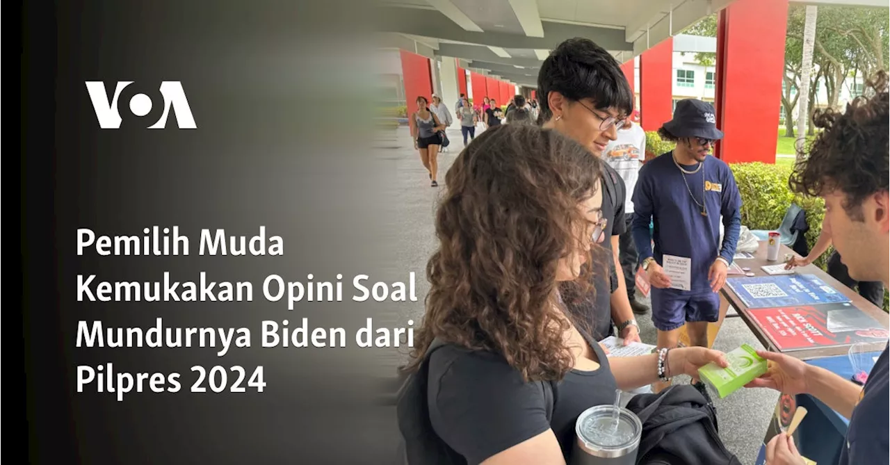 Pemilih Muda Kemukakan Opini Soal Mundurnya Biden dari Pilpres 2024