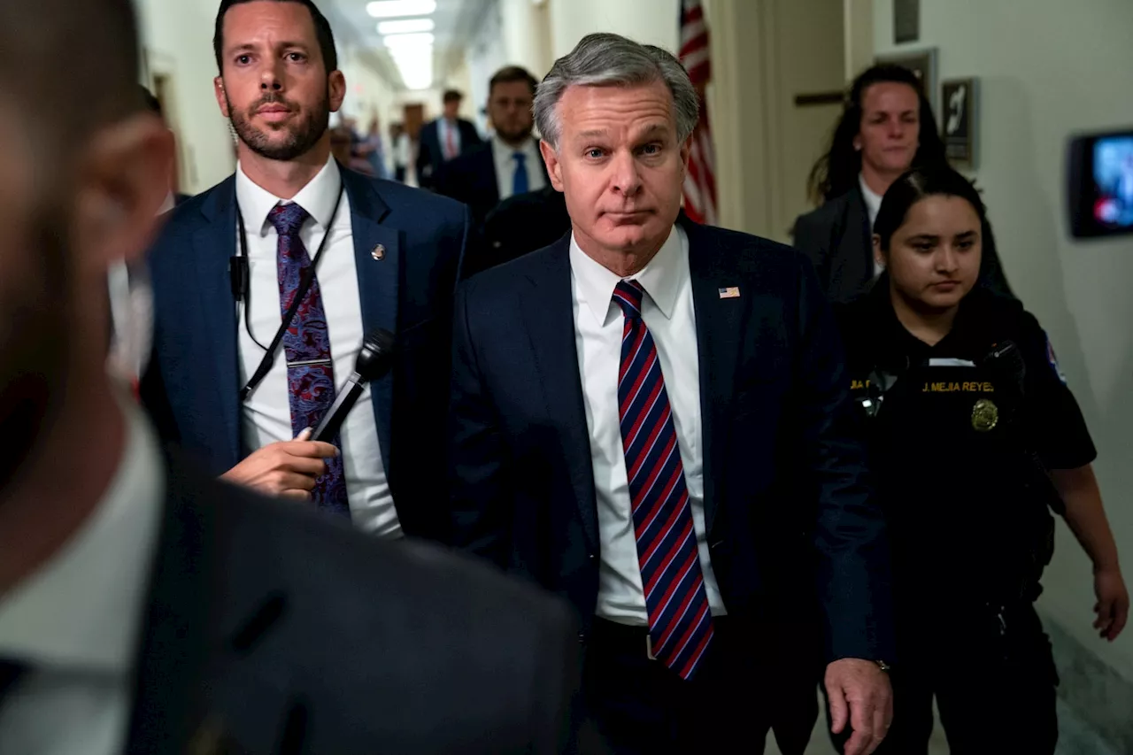 FBI director Wray testifies to Congress about Trump rally shooting