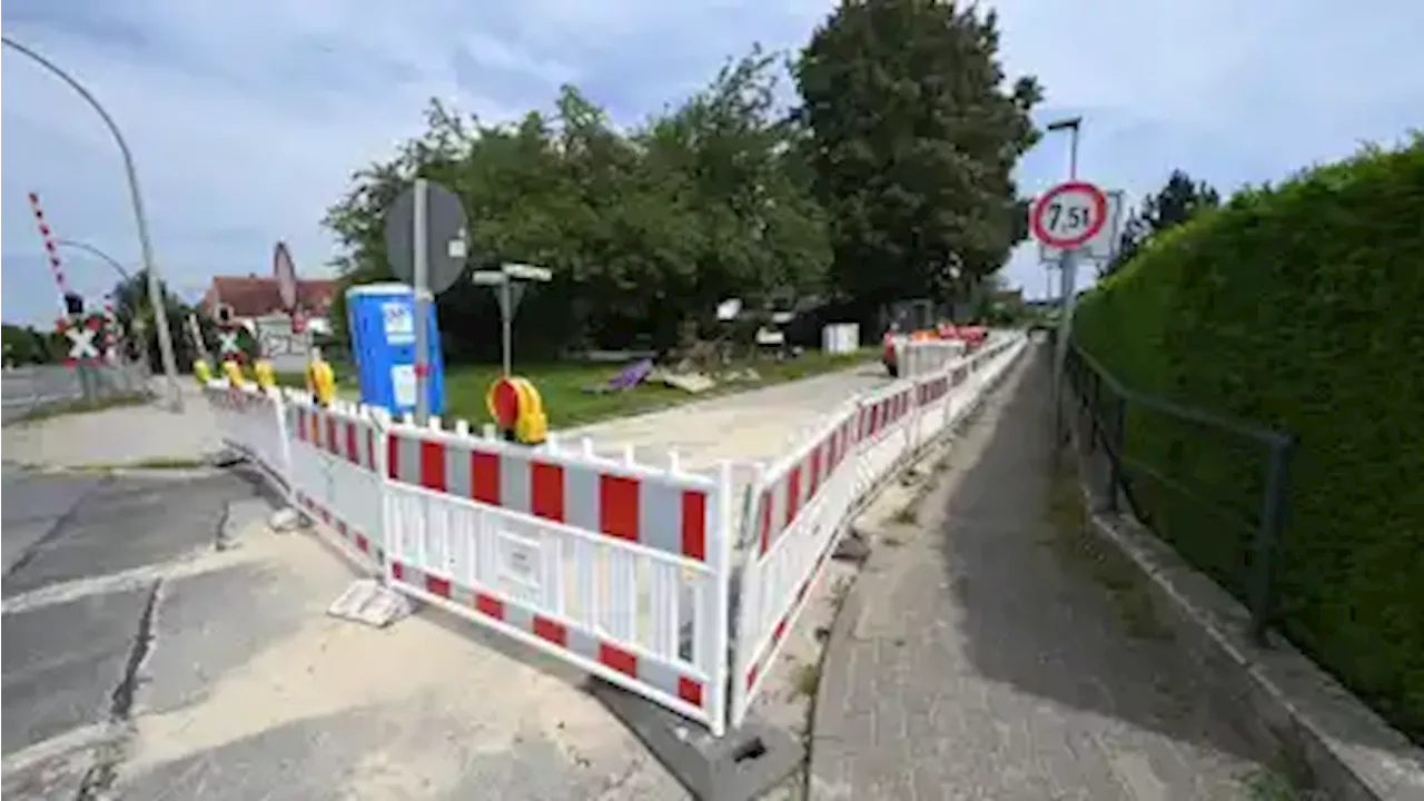 Verzögerungen bei Bauarbeiten in Osterholz sorgt für Unmut.