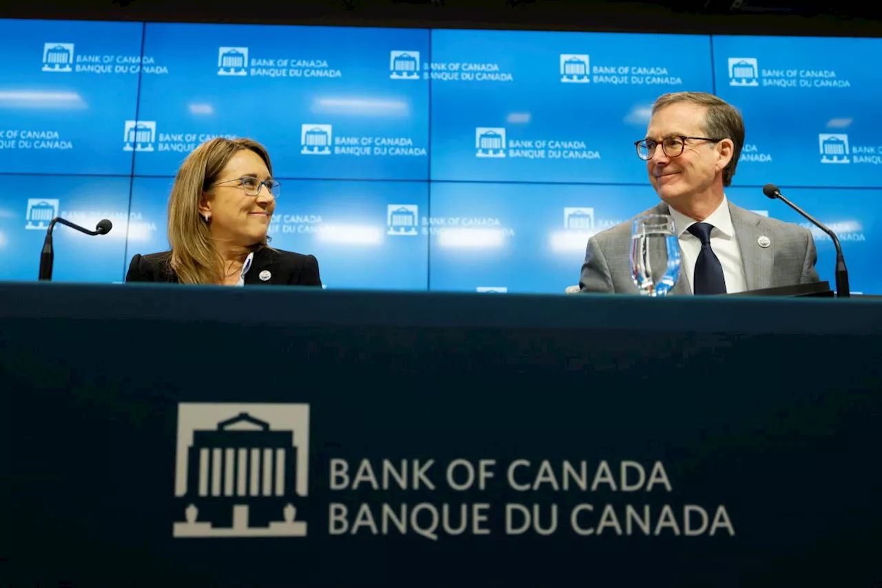 Bank of Canada cuts key interest rate for second consecutive time, bringing overnight rate to 4.5%