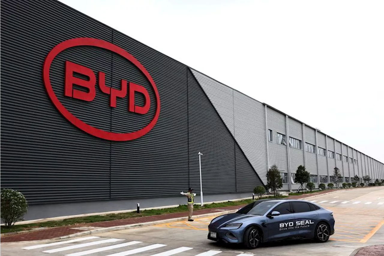 China's BYD widens EV lead over Tesla in Singapore, Southeast Asia, data shows