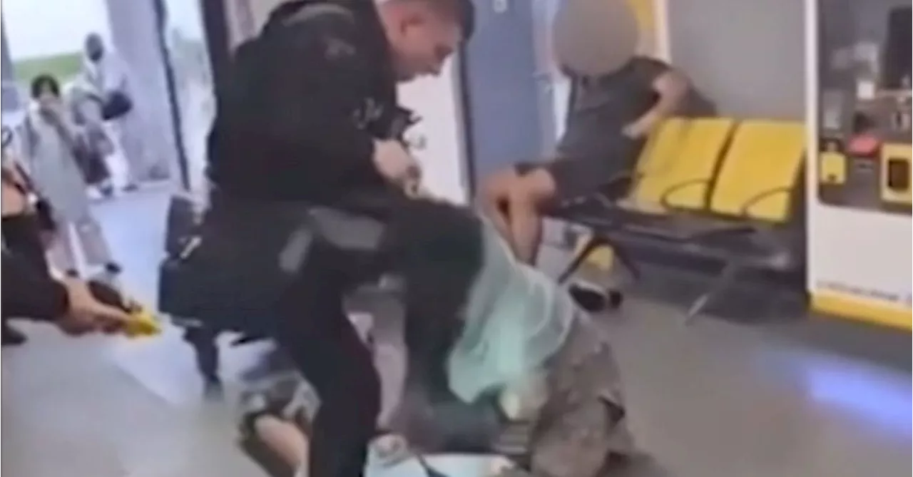 'Truly shocking': Police officer filmed stomping on man's head