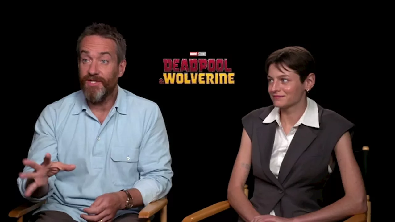 'Deadpool & Wolverine' co-stars MacFadyen, Corrin, Delaney celebrate the film's rule-breaking style