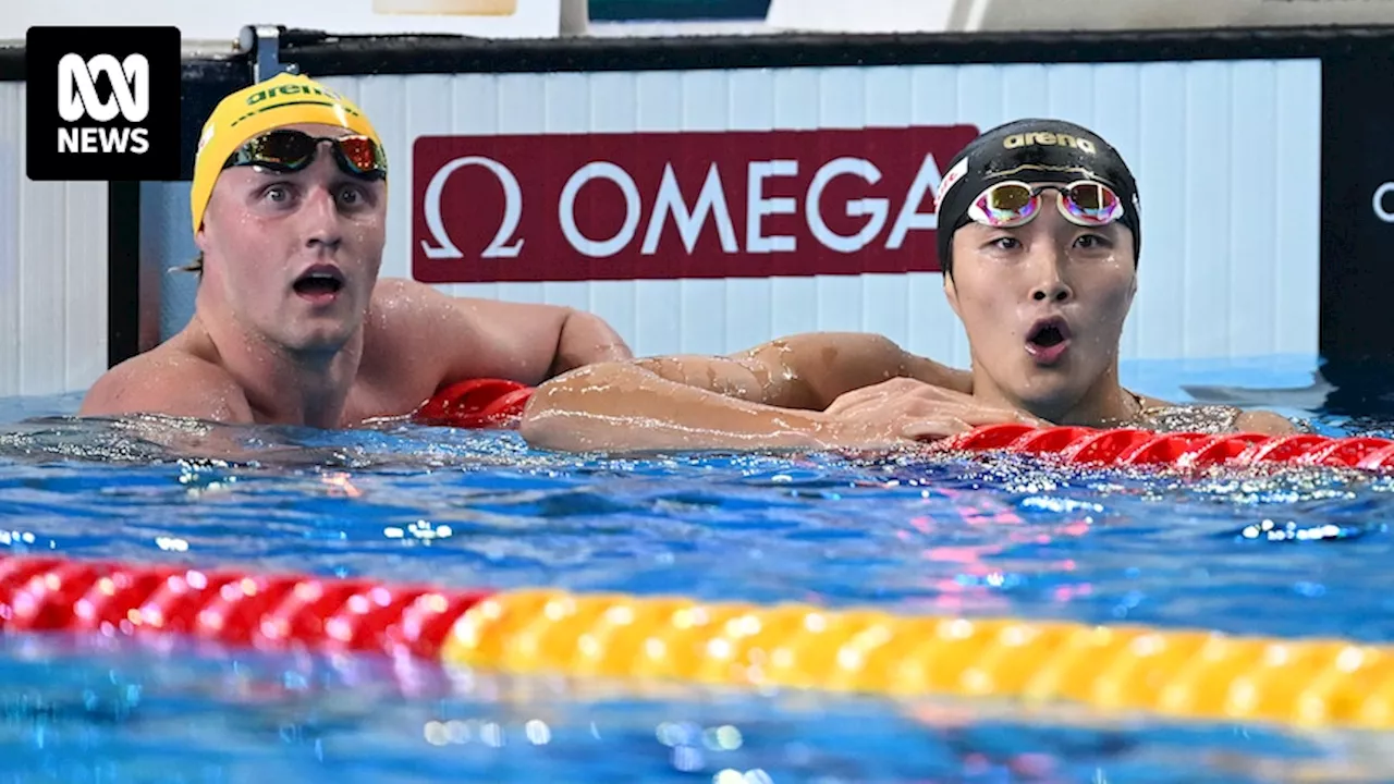 Australian coach Michael Palfrey faces sanction for supporting South Korean swimmer Kim Woo-min at Paris Olympics