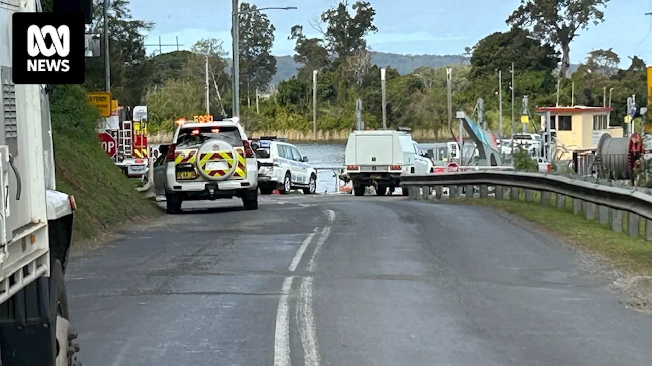 Man dies after truck slips off Bluff Point Ferry and sinks in Clarence River