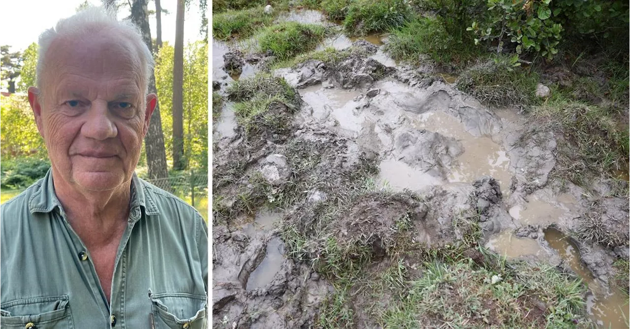 Tommy räddade mannen ur leran: ”Trodde han var död”