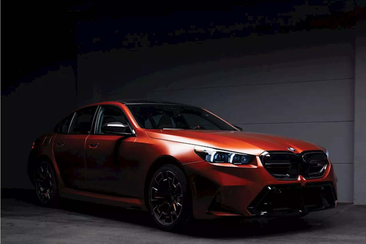 Bmw: una M5 one-off all'asta nel Monterey Car Week