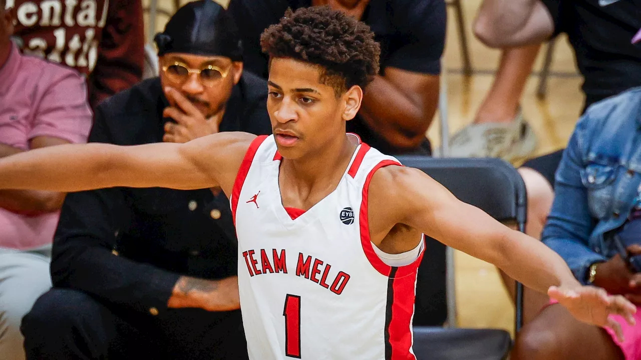 Auburn named finalist for 2025 4-star SG Kiyan Anthony, son of NBA legend Carmelo Anthony