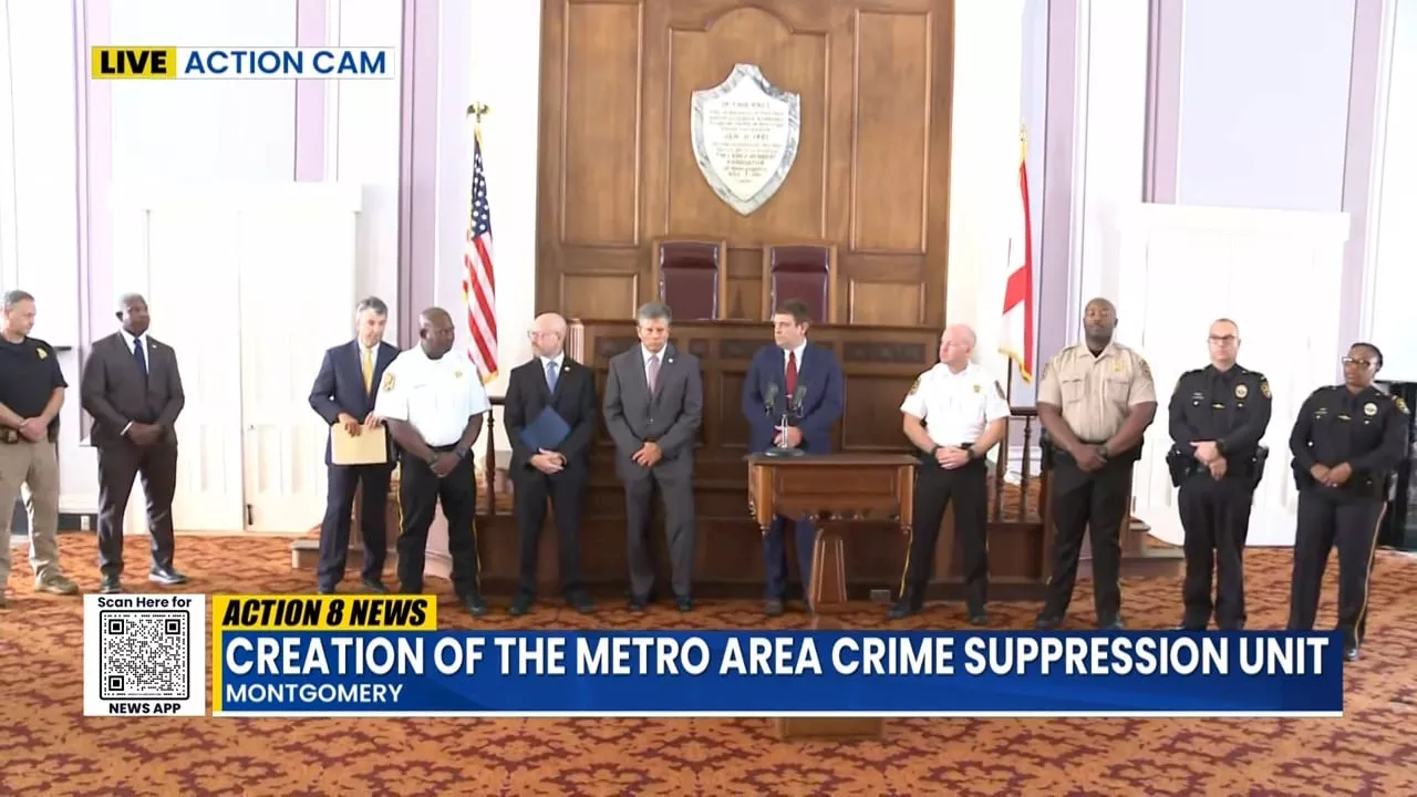 Metro Area Crime Suppression Unit announced to combat Montgomery crime