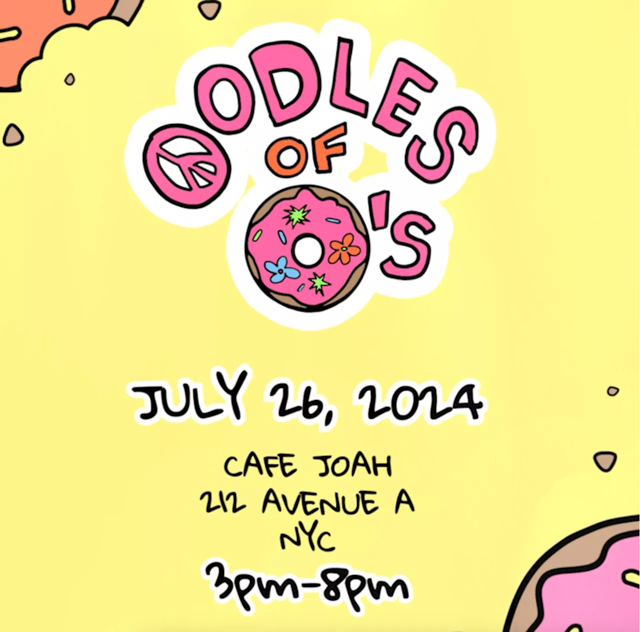 Head to the East Village for some donuts with De La Soul this Friday