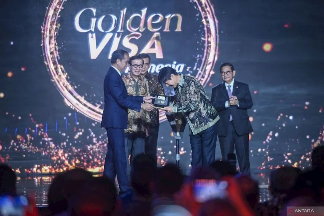 Presiden Jokowi luncurkan Golden Visa untuk WNA potensial