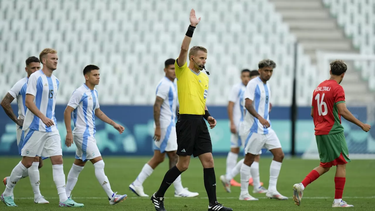 Argentina Olympics soccer team was robbed before Morocco match