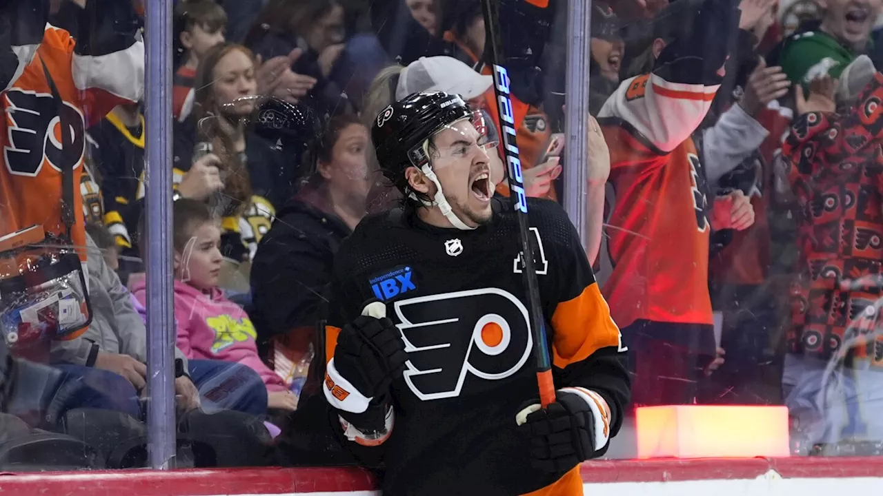 Flyers sign All-Star Travis Konecny to an 8-year extension worth $70 million