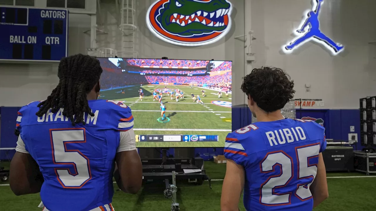 It's a college football player's paradise, where dreams and reality meet in new EA Sports video game