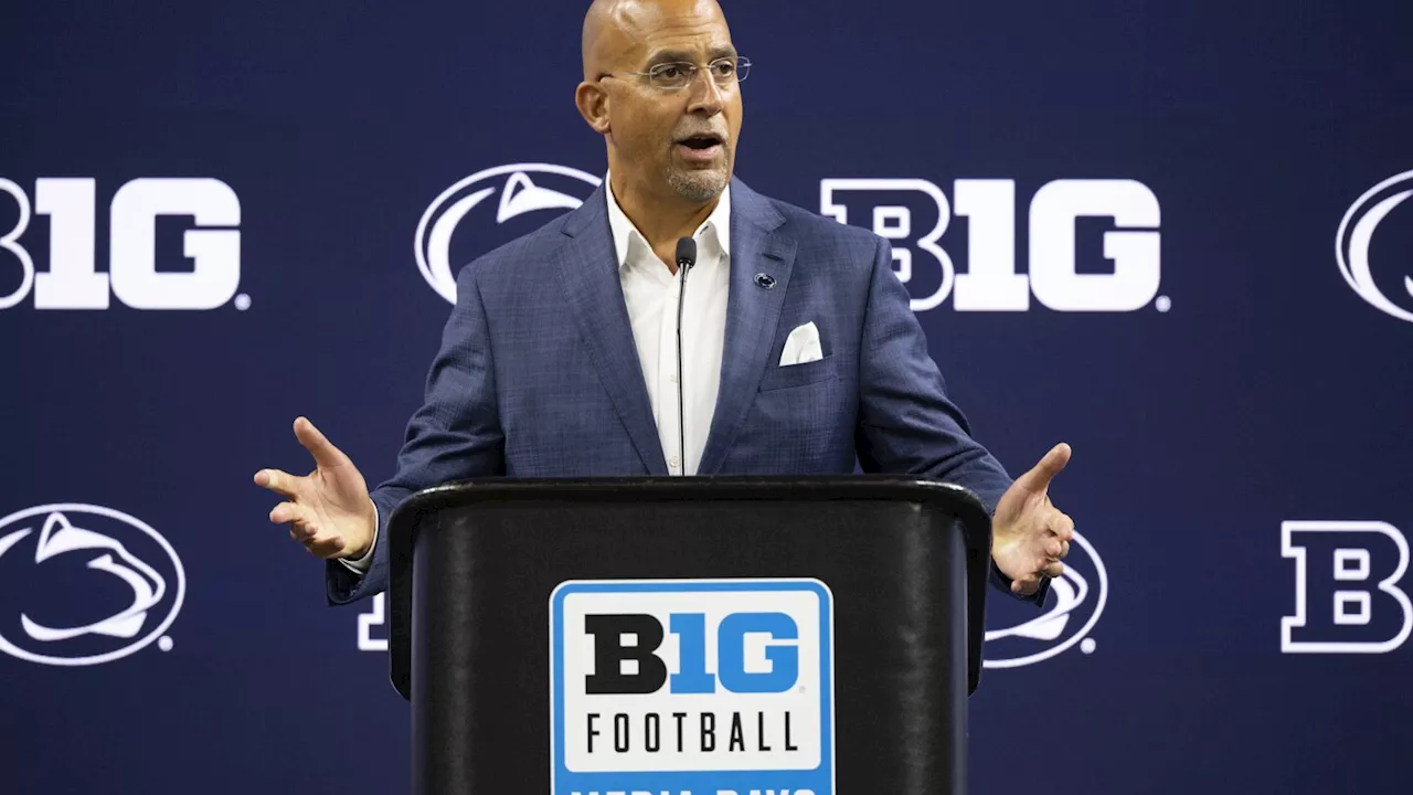 Penn State coach James Franklin questions if radio helmets will solve sign stealing