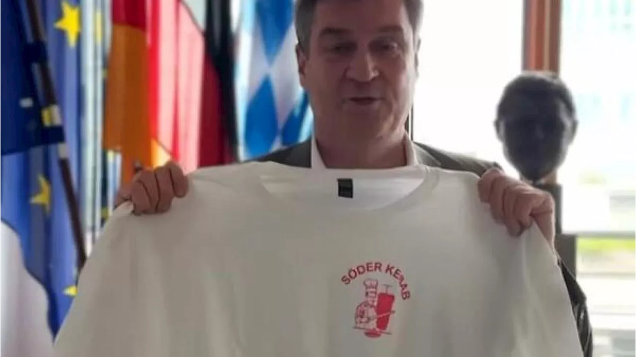 Söder lädt 40 Personen zum Döner essen ein