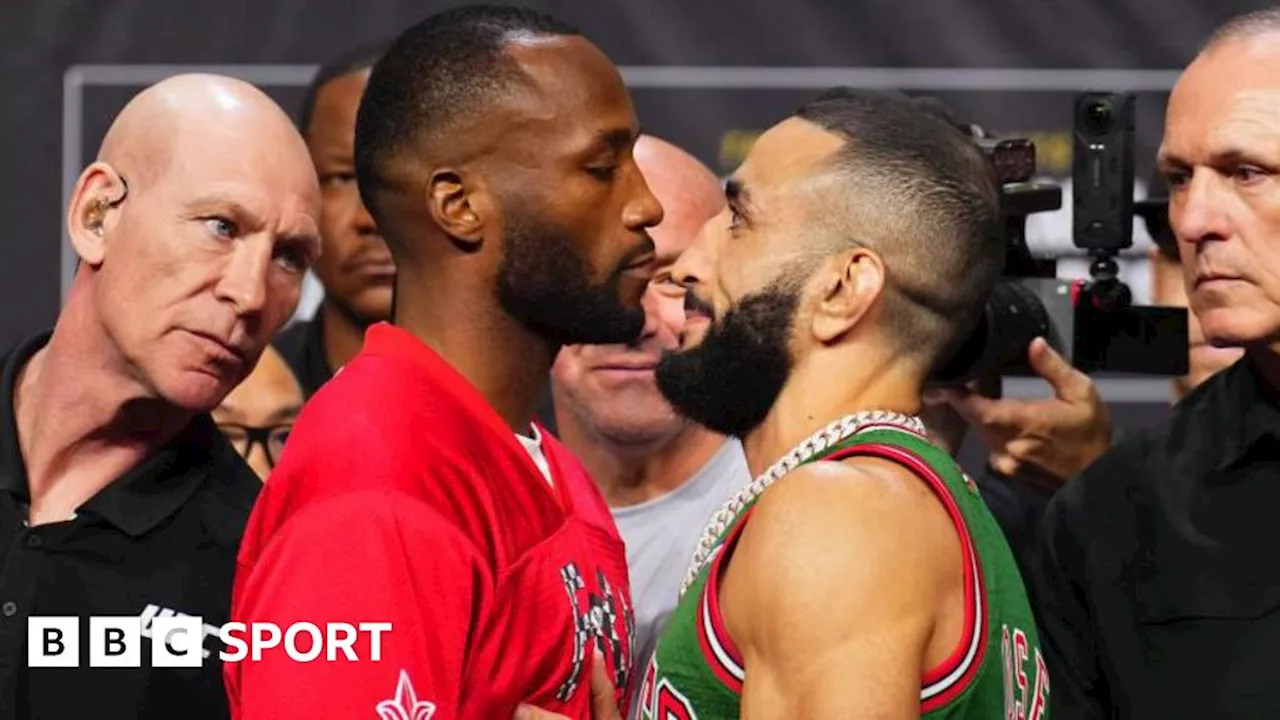 UFC 304 in Manchester: Leon Edwards and Tom Aspinall serenaded by crowd at news conference