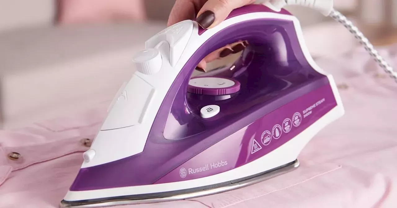 Amazon's £18 iron shoppers say makes 'ironing a pleasure not a chore'